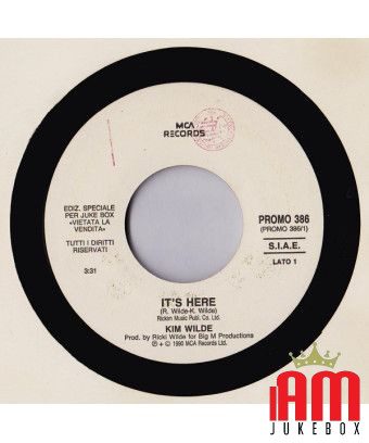 It's Here Room At The Top [Kim Wilde,...] - Vinyl 7", 45 RPM, Jukebox [product.brand] 1 - Shop I'm Jukebox 