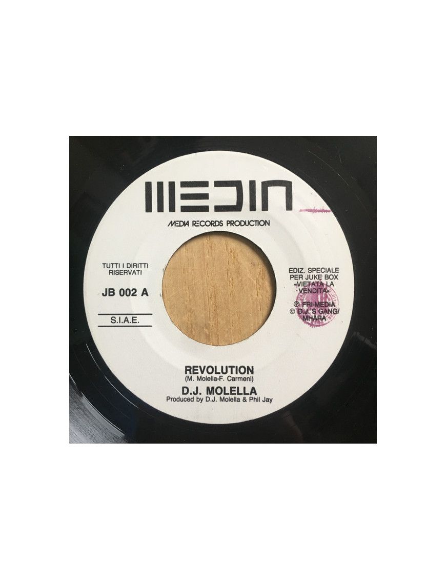 Revolution Move Your Feet [Molella,...] - Vinyl 7", 45 RPM, Jukebox [product.brand] 1 - Shop I'm Jukebox 