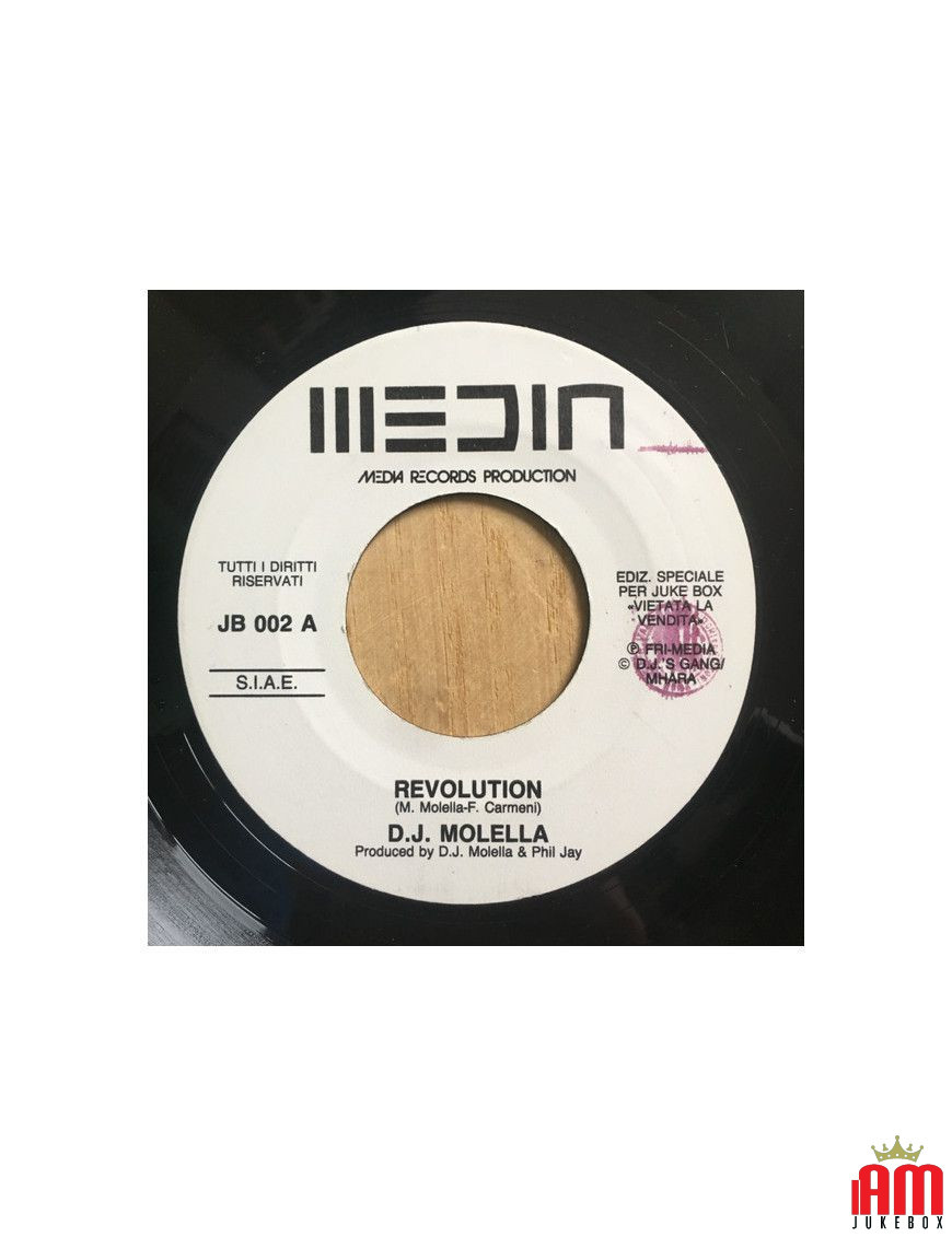 Revolution Move Your Feet [Molella,...] - Vinyle 7", 45 RPM, Jukebox [product.brand] 1 - Shop I'm Jukebox 