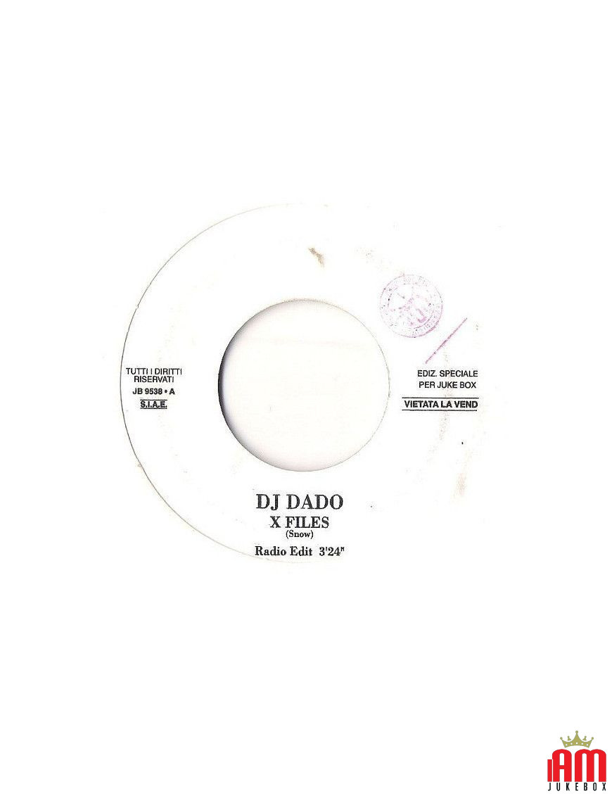 X-Files You Must Change [DJ Dado,...] - Vinyl 7", 45 RPM, Jukebox [product.brand] 1 - Shop I'm Jukebox 