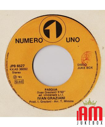 Pasqua Al Centro Della Musica [Ivan Graziani,...] - Vinyl 7", 45 RPM, Jukebox, Promo, Stereo [product.brand] 1 - Shop I'm Jukebo