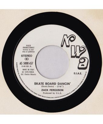 Skateboard Dancin' Il Tesoro [Zack Ferguson,...] – Vinyl 7", 45 RPM, Promo, Stereo [product.brand] 1 - Shop I'm Jukebox 