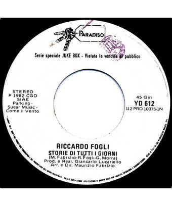 Histoires de tous les jours Veux-tu passer la nuit [Riccardo Fogli,...] - Vinyl 7", 45 RPM, Jukebox [product.brand] 1 - Shop I'm