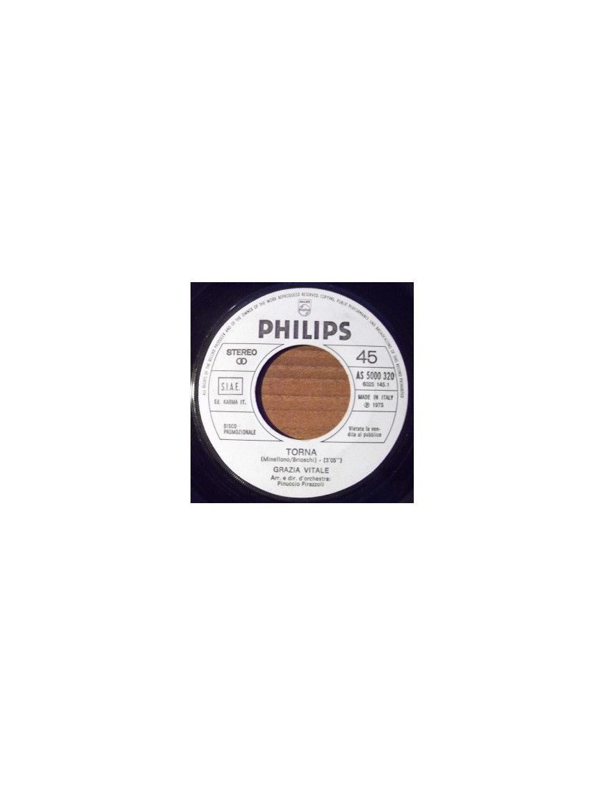 Disco Shirley [Grazia Vitale,...] - Vinyle 7", 45 RPM, Promo [product.brand] 1 - Shop I'm Jukebox 