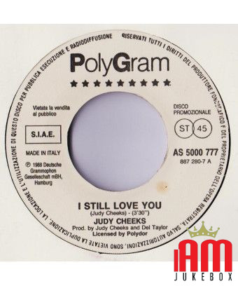 I Still Love You Dr! Dr! [Judy Cheeks,...] - Vinyl 7", 45 RPM, Promo [product.brand] 1 - Shop I'm Jukebox 