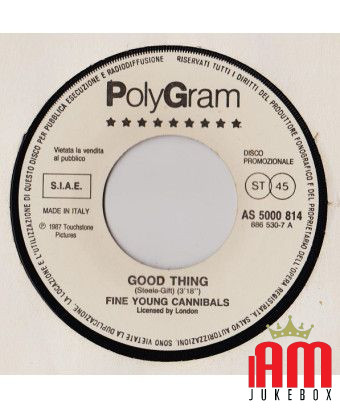 Good Thing Downtown [Fine Young Cannibals,...] - Vinyle 7", 45 RPM, Promo [product.brand] 1 - Shop I'm Jukebox 