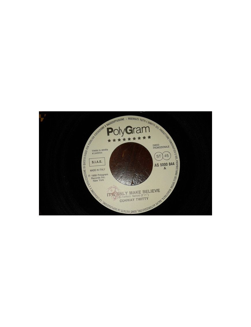 It's Only Make Believe Little Darlin' [Conway Twitty,...] – Vinyl 7", 45 RPM, Promo [product.brand] 1 - Shop I'm Jukebox 