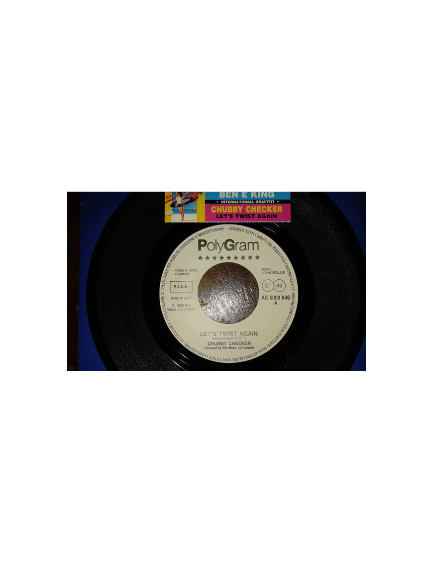 Let's Twist Again   Stand By Me [Chubby Checker,...] - Vinyl 7", 45 RPM, Promo, Stereo