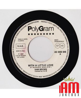 With A Little Love Two To Make It Right [Sam Brown,...] - Vinyle 7", 45 RPM, Promo [product.brand] 1 - Shop I'm Jukebox 