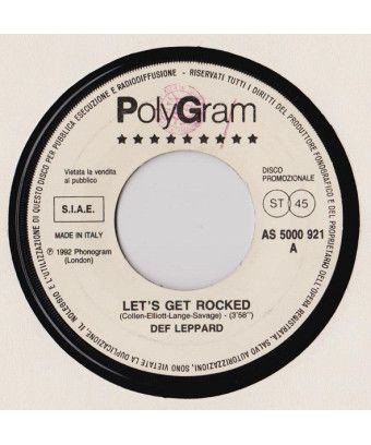 Let's Get Rocked Black Moon [Def Leppard,...] – Vinyl 7", 45 RPM, Jukebox, Promo [product.brand] 1 - Shop I'm Jukebox 