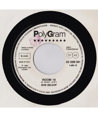 Room 19 I Don't Have The Body [Bob Geldof,...] - Vinyl 7", 45 RPM, Promo [product.brand] 1 - Shop I'm Jukebox 