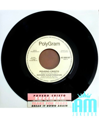 Break It Down Again Poor Christ [Tears For Fears,...] - Vinyl 7", 45 RPM, Mispress, Promo [product.brand] 1 - Shop I'm Jukebox 