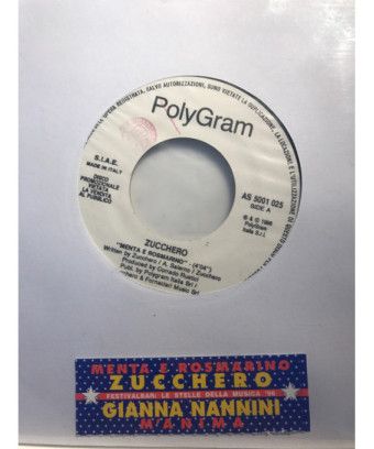 Menta E Rosmarino M'Anima [Zucchero,...] - Vinyl 7", 45 RPM, Promo [product.brand] 1 - Shop I'm Jukebox 