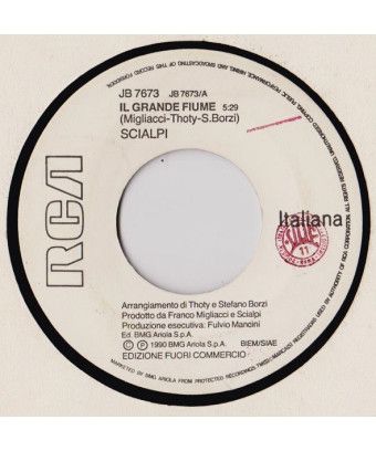 Il Grande Fiume Questo Folle Sentimento [Scialpi,...] - Vinyl 7", 45 RPM, Promo [product.brand] 1 - Shop I'm Jukebox 