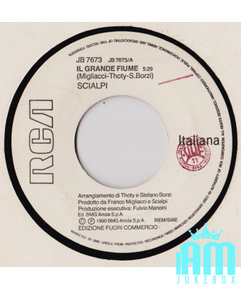 Le Grand Fleuve Ce Sentiment Fou [Scialpi,...] - Vinyl 7", 45 RPM, Promo [product.brand] 1 - Shop I'm Jukebox 