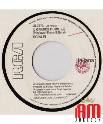 Le Grand Fleuve Ce Sentiment Fou [Scialpi,...] - Vinyl 7", 45 RPM, Promo [product.brand] 1 - Shop I'm Jukebox 