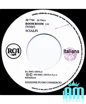 Boom Boom Rhythm Is A Dancer [Scialpi,...] - Vinyle 7", 45 RPM, Promo [product.brand] 1 - Shop I'm Jukebox 