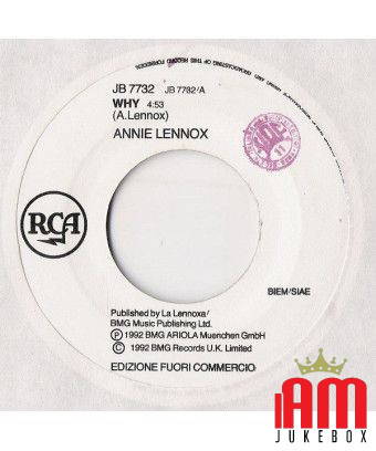 Pourquoi le faire moi-même [Annie Lennox,...] - Vinyl 7", 45 RPM, Promo [product.brand] 1 - Shop I'm Jukebox 