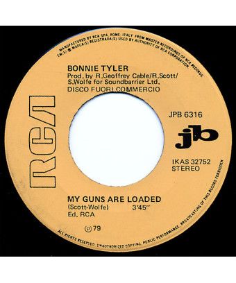 Mes armes sont chargées Rama Lama Ding Dong [Bonnie Tyler,...] - Vinyl 7", 45 RPM, Jukebox, Promo, Stéréo [product.brand] 1 - Sh