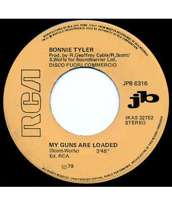 My Guns Are Loaded Rama Lama Ding Dong [Bonnie Tyler,...] - Vinyl 7", 45 RPM, Jukebox, Promo, Stereo [product.brand] 1 - Shop I'