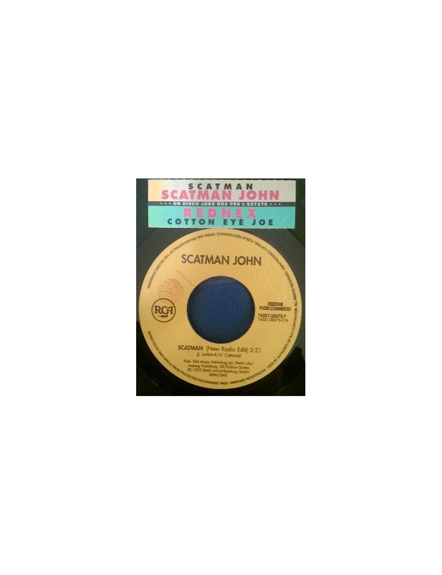 Scatman (New Radio Edit)   Cotton Eye Joe [Scatman John,...] - Vinyl 7", Jukebox