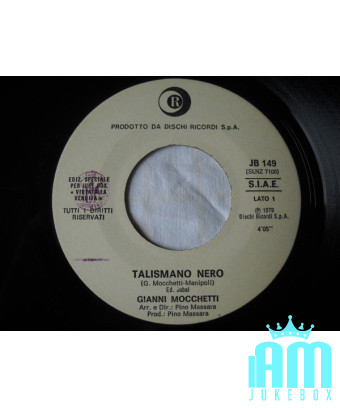 Black Talisman People Talk [Gianni Mocchetti,...] – Vinyl 7", 45 RPM, Jukebox [product.brand] 1 - Shop I'm Jukebox 