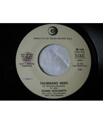 Talismano Nero La Gente Parla [Gianni Mocchetti,...] - Vinyl 7", 45 RPM, Jukebox [product.brand] 1 - Shop I'm Jukebox 