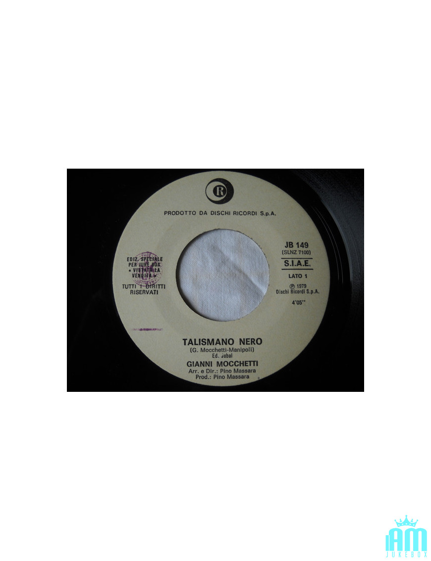 Black Talisman People Talk [Gianni Mocchetti,...] - Vinyle 7", 45 RPM, Jukebox [product.brand] 1 - Shop I'm Jukebox 