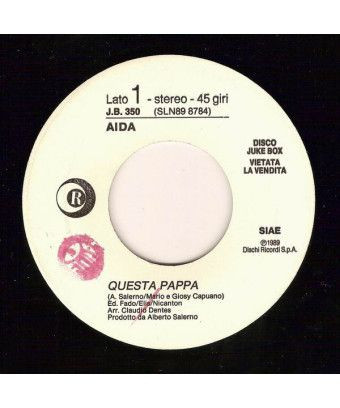 Questa Pappa Everything Counts [Aida Cooper,...] - Vinyl 7", 45 RPM, Jukebox [product.brand] 1 - Shop I'm Jukebox 