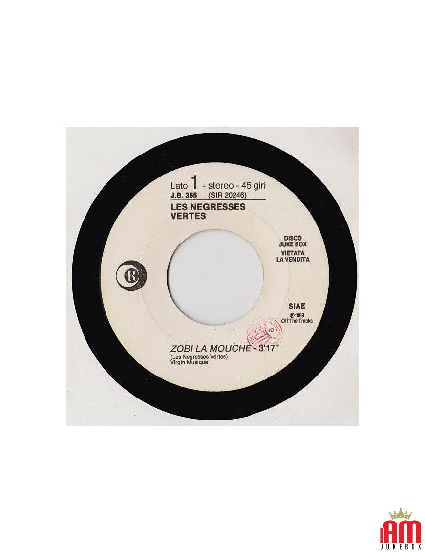 Zobi La Mouche Personal Jesus [Les Negresses Vertes,...] - Vinyl 7", 45 RPM, Jukebox, Stereo [product.brand] 1 - Shop I'm Jukebo