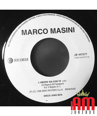 L'Amore Sia Con Te Funky Tarro [Marco Masini,...] – Vinyl 7", Single [product.brand] 1 - Shop I'm Jukebox 