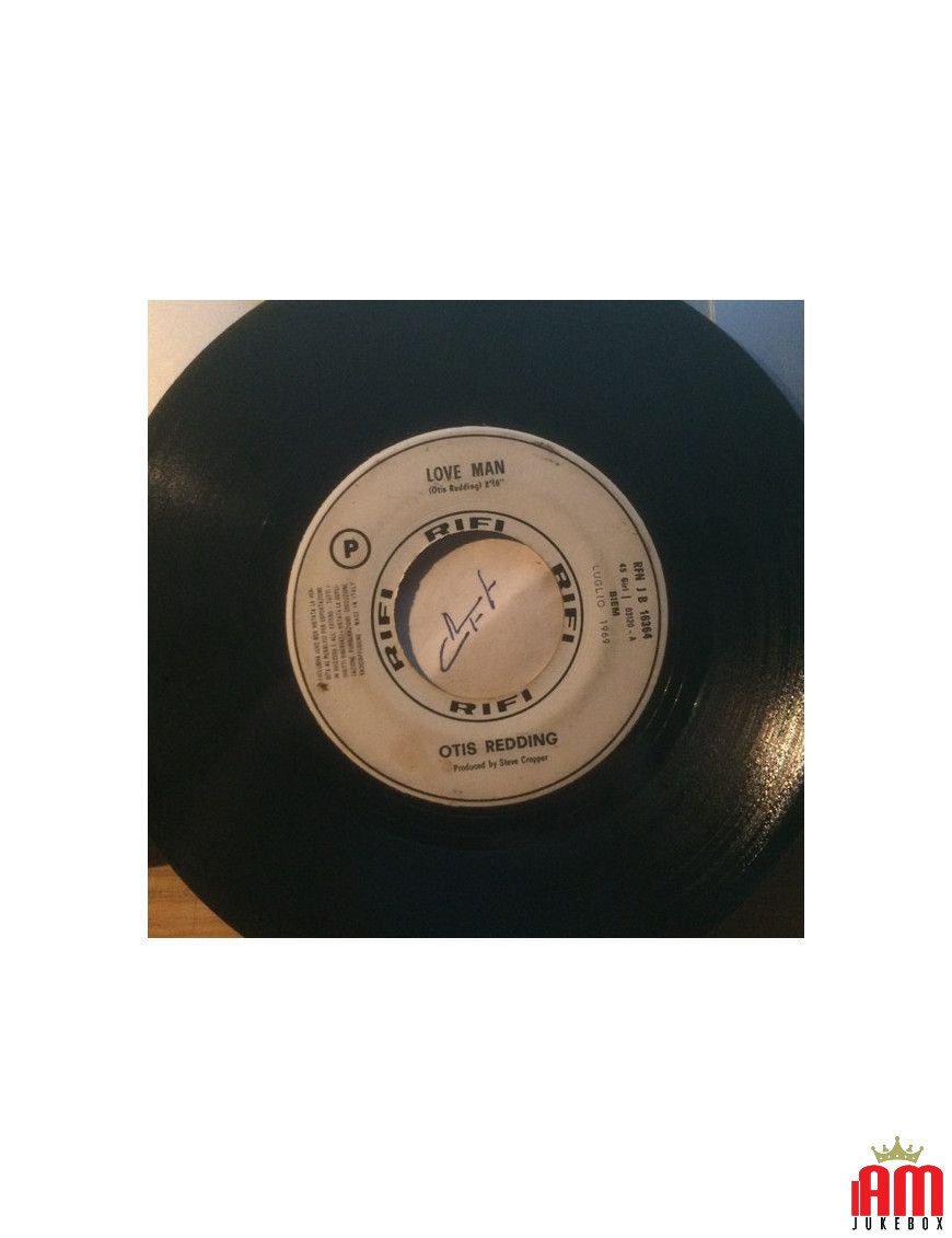 Love Man Alone Si Die [Otis Redding,...] – Vinyl 7", 45 RPM, Jukebox [product.brand] 1 - Shop I'm Jukebox 