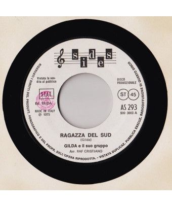 Ragazza Del Sud Tango Di Casa Mia [Gilda E Il Suo Gruppo,...] - Vinyl 7", 45 RPM, Promo, Stereo [product.brand] 1 - Shop I'm Juk