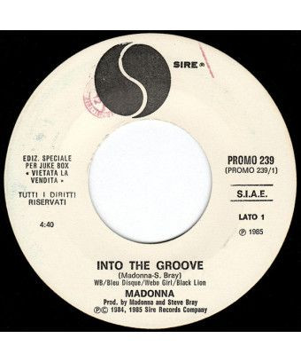 Into The Groove Holiday [Madonna] - Vinyl 7", 45 RPM, Single, Jukebox [product.brand] 1 - Shop I'm Jukebox 