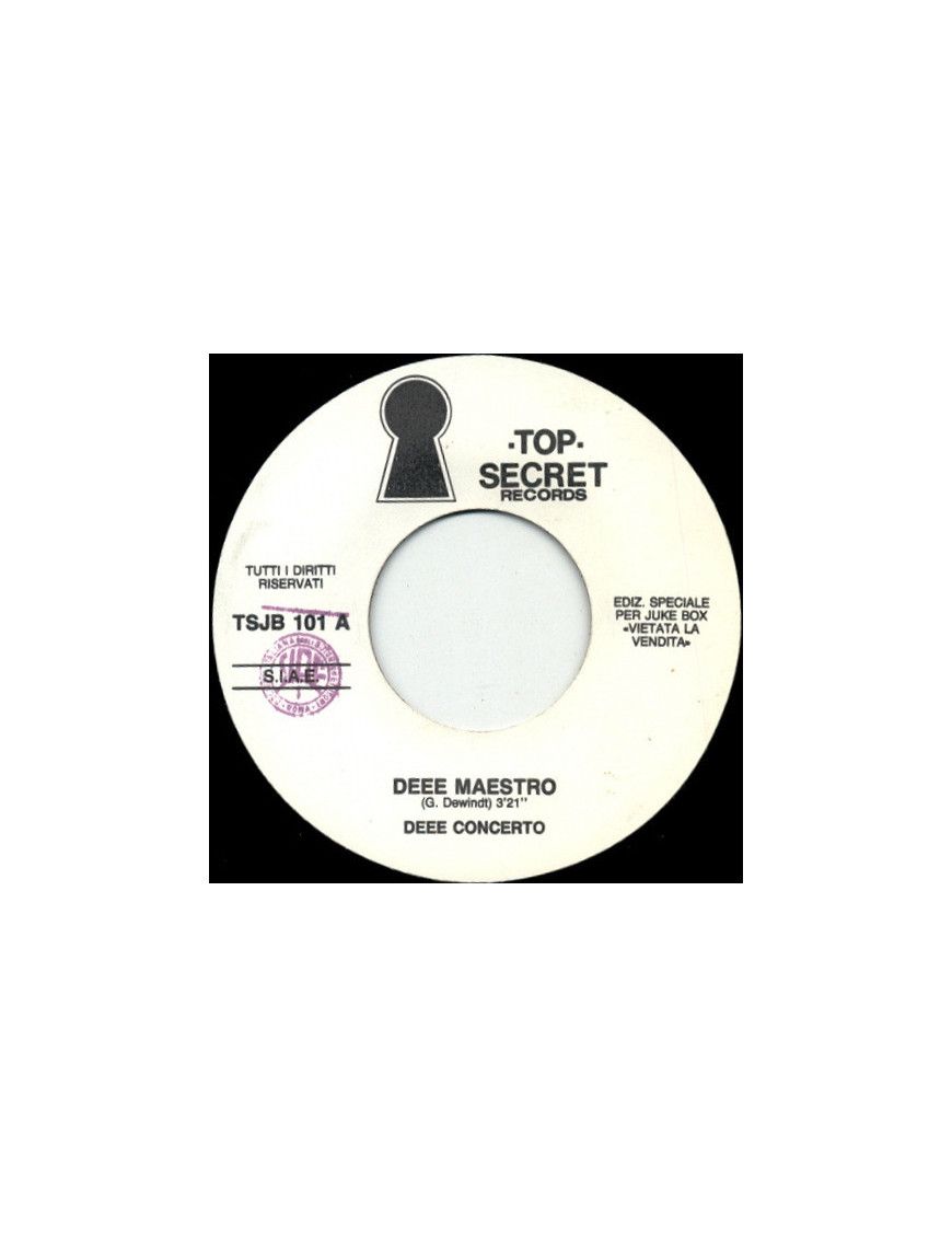 Deee Concerto Check It Out [Deee Maestro,...] – Vinyl 7", 45 RPM, Jukebox [product.brand] 1 - Shop I'm Jukebox 