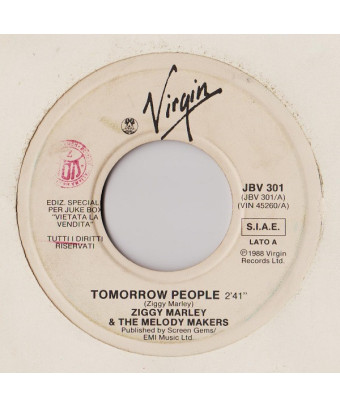 Tomorrow People No Clause 28 [Ziggy Marley And The Melody Makers,...] - Vinyl 7", 45 RPM, Jukebox [product.brand] 1 - Shop I'm J