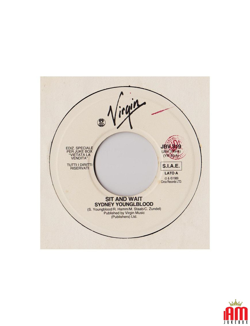 Sit And Wait King Kong Five [Sydney Youngblood,...] - Vinyl 7", 45 RPM, Jukebox [product.brand] 1 - Shop I'm Jukebox 