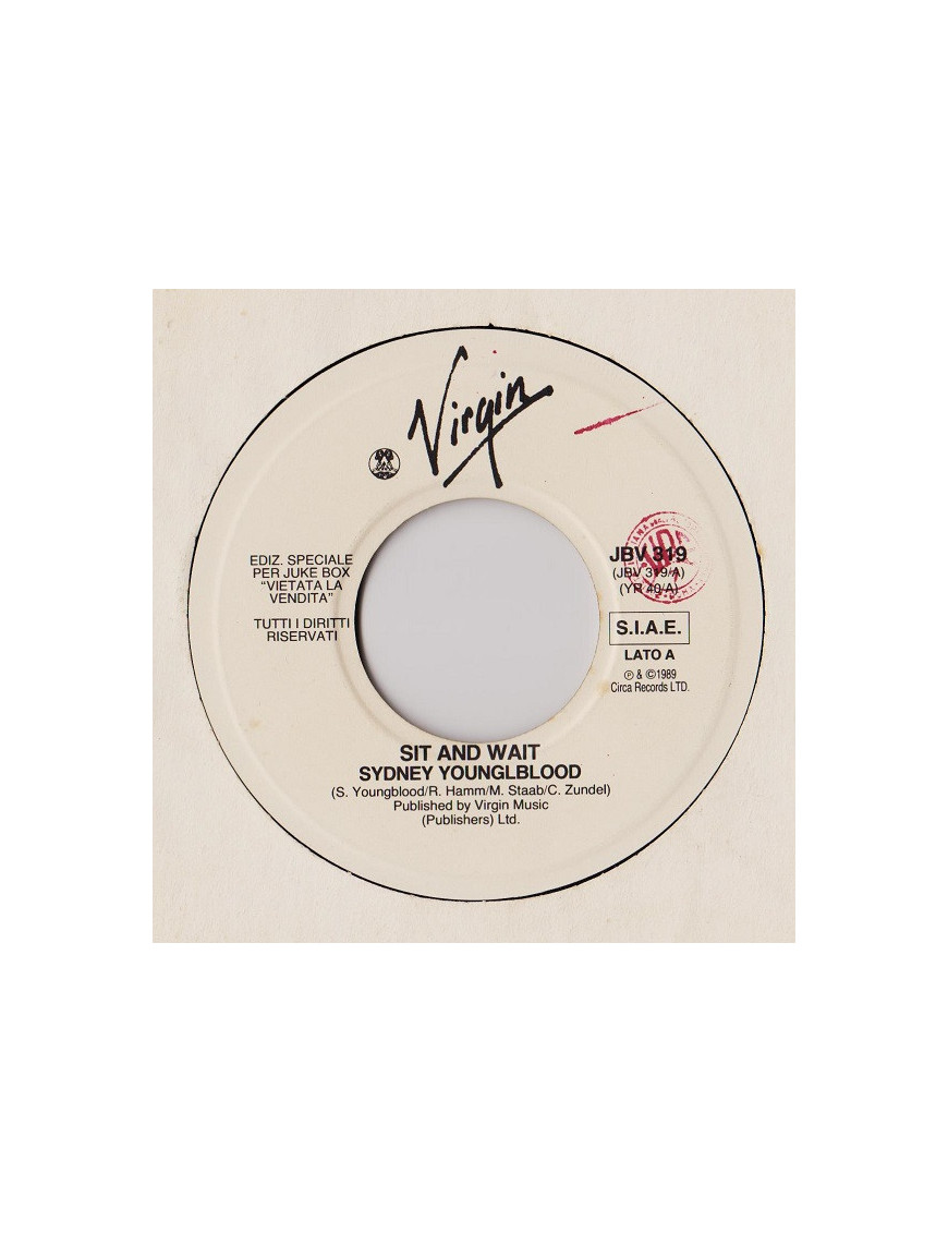 Sit And Wait King Kong Five [Sydney Youngblood,...] - Vinyle 7", 45 RPM, Jukebox [product.brand] 1 - Shop I'm Jukebox 