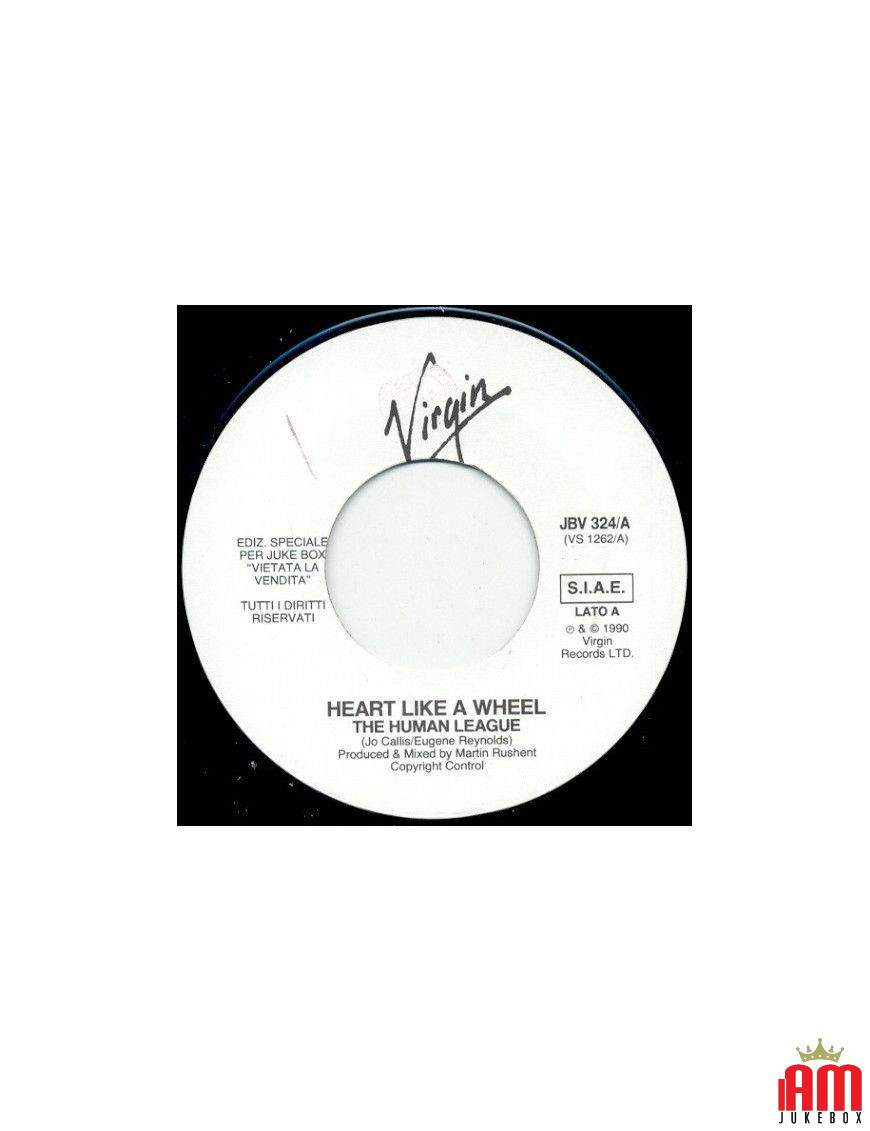 Heart Like A Wheel Je t'ai sous ma peau [The Human League,...] - Vinyl 7", 45 RPM, Jukebox [product.brand] 1 - Shop I'm Jukebox 