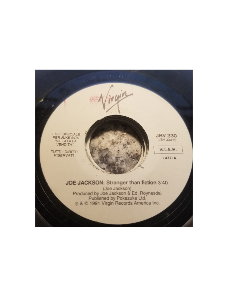Stranger Than Fiction   Kozmik (Single Edit) [Joe Jackson,...] - Vinyl 7", 45 RPM, Jukebox
