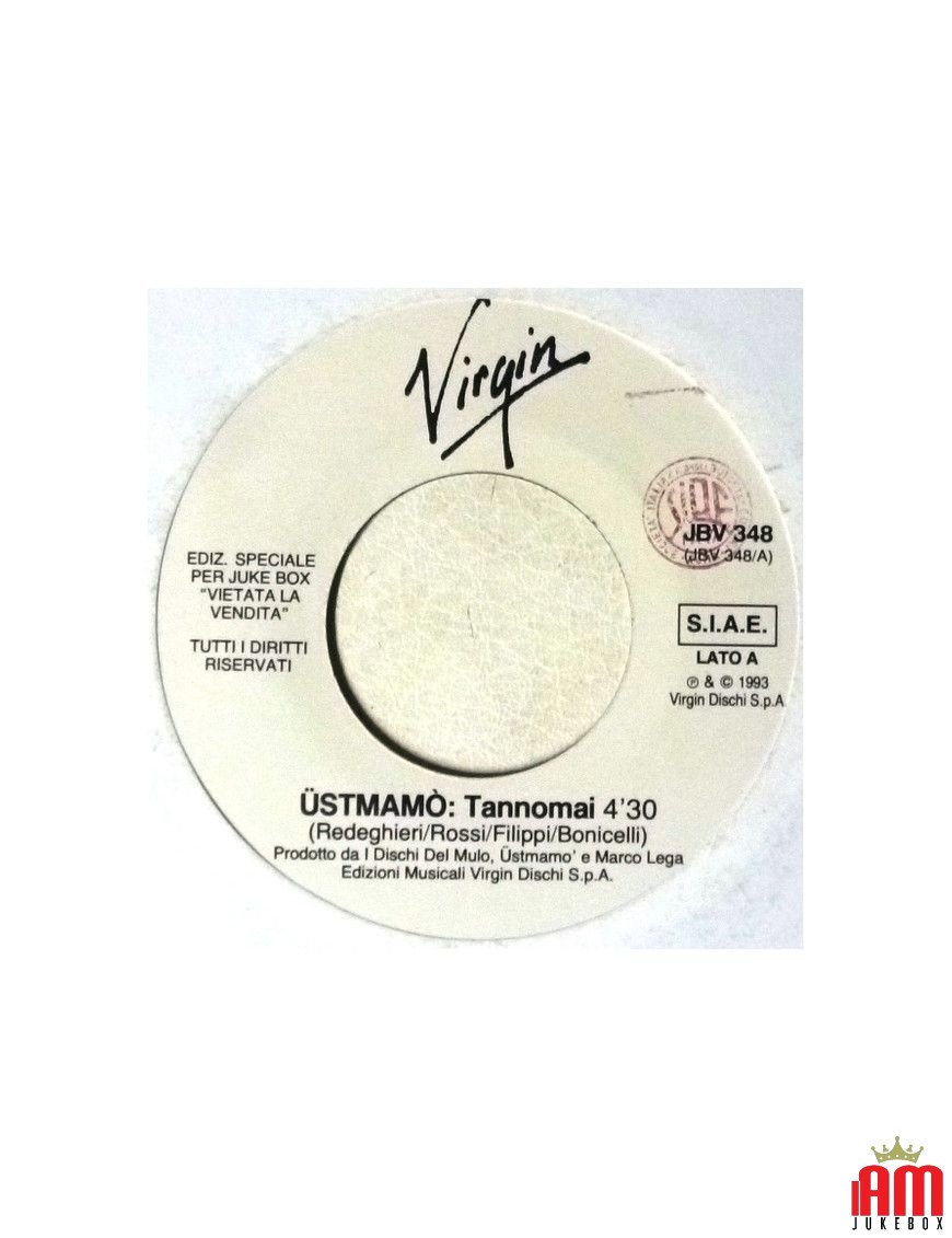 Tannomai Gotta Lotta Love [Üstmamò,...] - Vinyl 7", 45 RPM, Jukebox [product.brand] 1 - Shop I'm Jukebox 