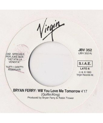 Will You Love Me Tomorrow Strane Le Donne [Bryan Ferry,...] - Vinyle 7", 45 RPM, Jukebox [product.brand] 1 - Shop I'm Jukebox 