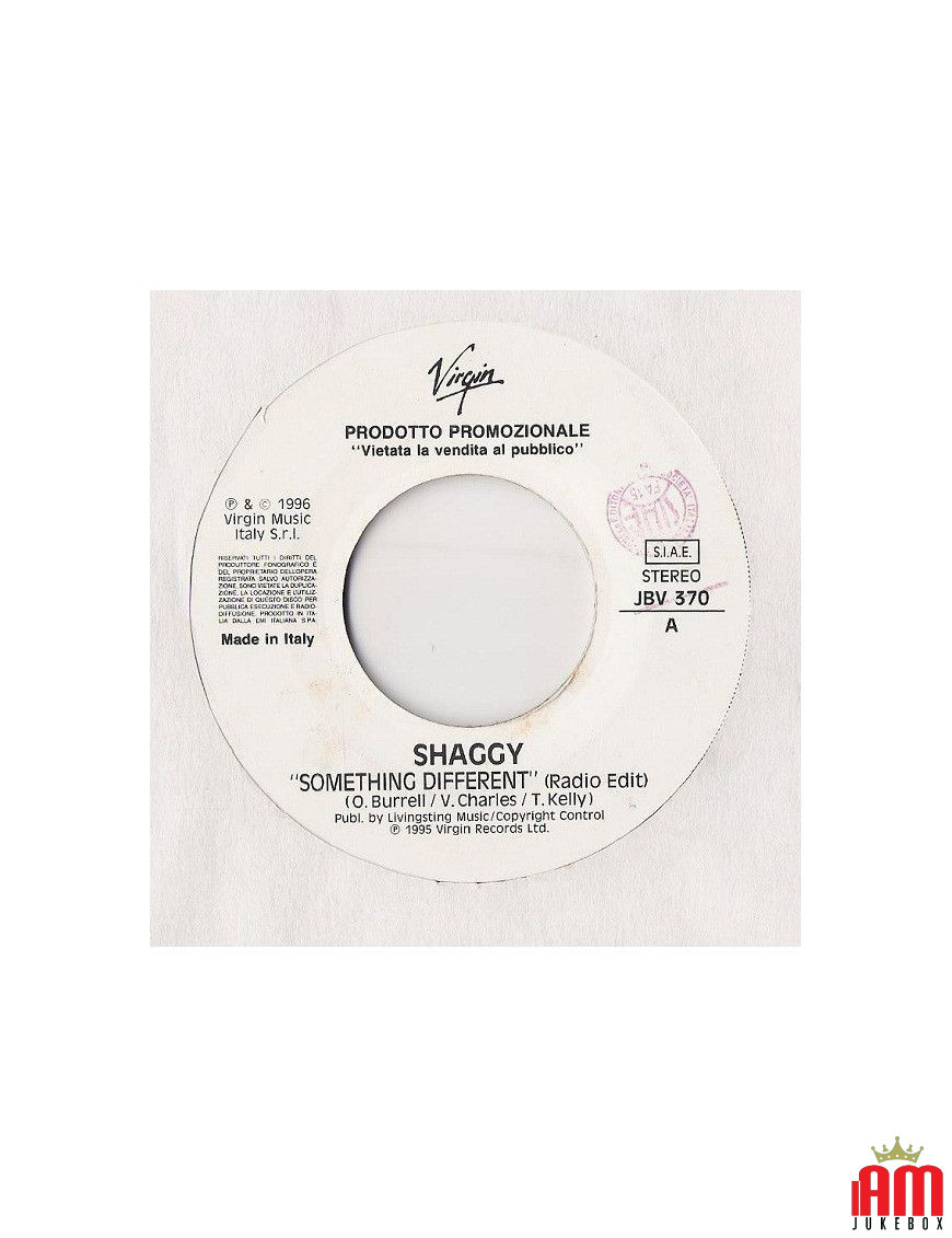 Something Different Wrong [Shaggy,...] - Vinyl 7", 45 RPM, Promo, Stéréo [product.brand] 1 - Shop I'm Jukebox 