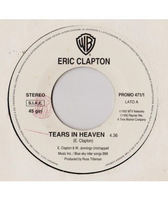 Tears In Heaven ne peut rien faire (To Stop Me) [Eric Clapton,...] - Vinyle 7", 45 tours, Jukebox, Stéréo [product.brand] 1 - Sh