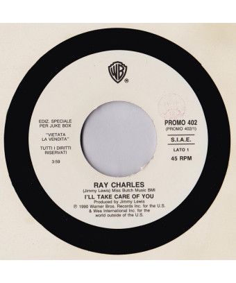 I'll Take Care Of You Fire In The Blood [Ray Charles,...] - Vinyl 7", 45 RPM, Jukebox [product.brand] 1 - Shop I'm Jukebox 