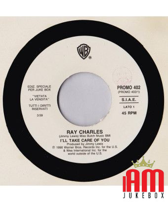 Je prendrai soin de toi feu dans le sang [Ray Charles,...] - Vinyl 7", 45 RPM, Jukebox [product.brand] 1 - Shop I'm Jukebox 