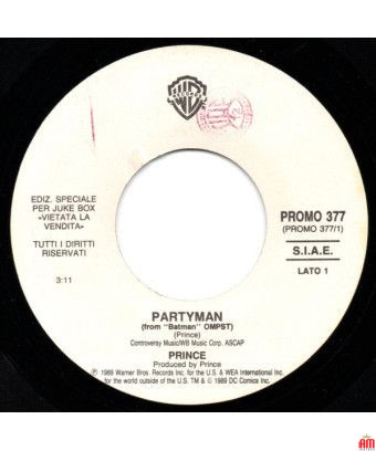 Partyman On Our Own [Prince,...] - Vinyl 7", 45 RPM, Jukebox [product.brand] 1 - Shop I'm Jukebox 