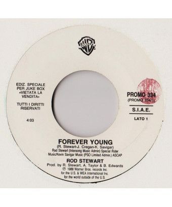 Forever Young A Groovy Kind Of Love [Rod Stewart,...] - Vinyle 7", 45 RPM, Jukebox [product.brand] 1 - Shop I'm Jukebox 