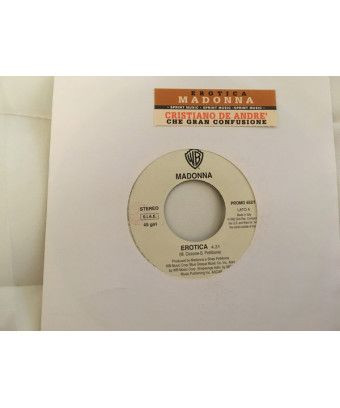 Erotica Che Gran Confusio [Madonna,...] - Vinyl 7", 45 RPM, Single, Promo [product.brand] 1 - Shop I'm Jukebox 