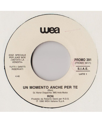 Un Momento Anche Per Te   Driving [Ron (16),...] - Vinyl 7", 45 RPM, Jukebox